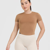 Mellowâ„¢ Soft Mid Short Sleeve T-Shirt | Nude 3