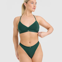 Soft Classic Bralette | Racing Green