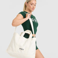 Cotton Canvas Tote | Off White