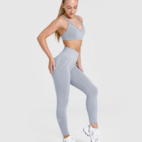 Effortless Seamless Leggings | Metal Grey