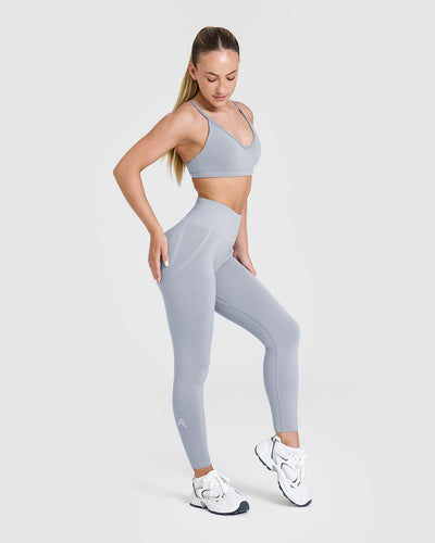 Effortless Seamless Leggings | Metal Grey