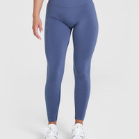 Effortless Seamless Leggings | Slate Blue