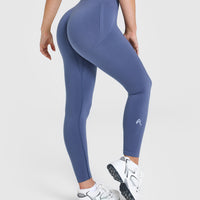 Effortless Seamless Leggings | Slate Blue