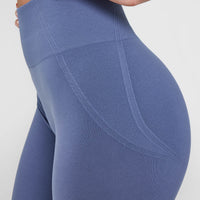 Effortless Seamless Leggings | Slate Blue