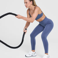Effortless Seamless Leggings | Slate Blue
