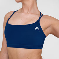 Everyday Cross Over Bralette | Midnight