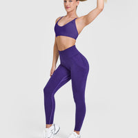 Timeless Strappy Bralette | Amethyst