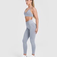 Timeless Strappy Bralette | Metal Grey