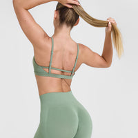 Timeless Strappy Bralette | Sage