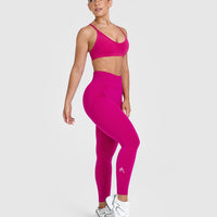 Effortless Seamless Leggings | Fuchsia