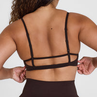 Timeless Strappy Bralette | 70% Cocoa