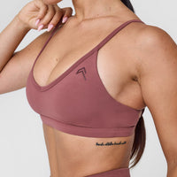 Timeless Strappy Bralette | Berry