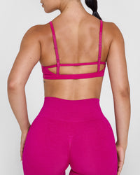 Timeless Strappy Bralette | Fuchsia