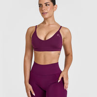 Timeless Strappy Bralette | Ripe Fig