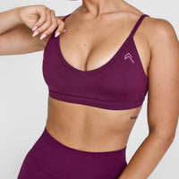 Timeless Strappy Bralette | Ripe Fig