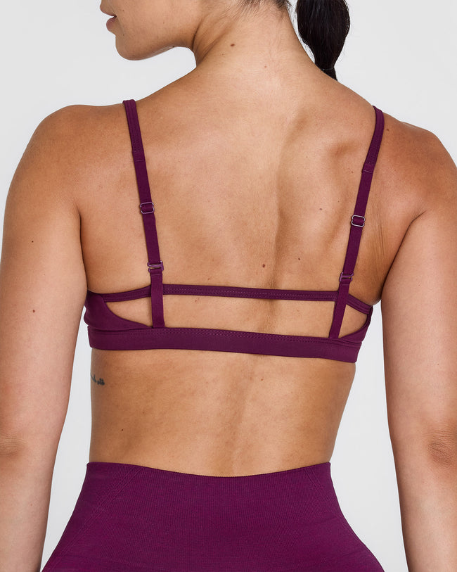 Timeless Strappy Bralette | Ripe Fig