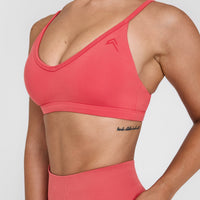 Timeless Strappy Bralette | Sweet Red