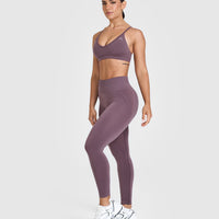 Timeless Strappy Bralette | Vintage Purple