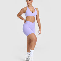 Unified Wrap Shorts 6" | Vintage Violet