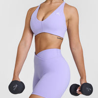 Unified Wrap Shorts 6" | Vintage Violet