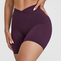 Unified Wrap Shorts 6" | Blackberry Purple