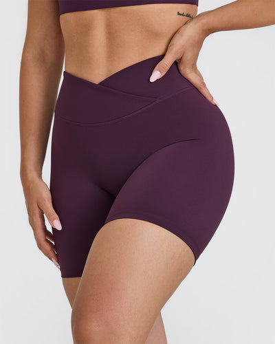 Unified Wrap Shorts 6" | Blackberry Purple