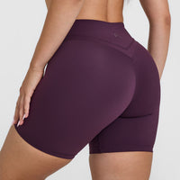 Unified Wrap Shorts 6" | Blackberry Purple