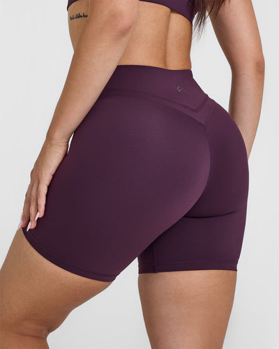 Unified Wrap Shorts 6" | Blackberry Purple