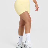 Effortless Seamless Shorts | Sherbert Yellow