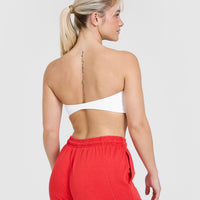 Unified Micro Bandeau Bralette | White