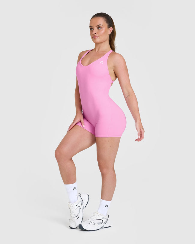 Unified Scoop Back All In One 6" | Power Pink