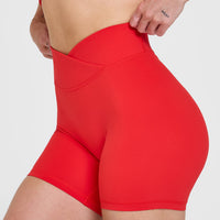Unified Wrap Shorts 6" | Muscle Mommy Red
