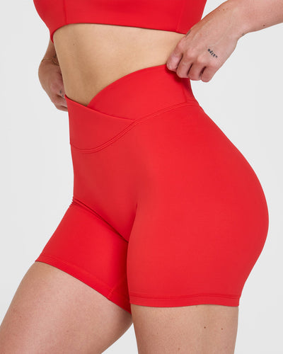 Unified Wrap Shorts 6" | Muscle Mommy Red