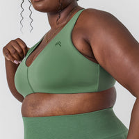 Unified Micro Bralette | Forest Green