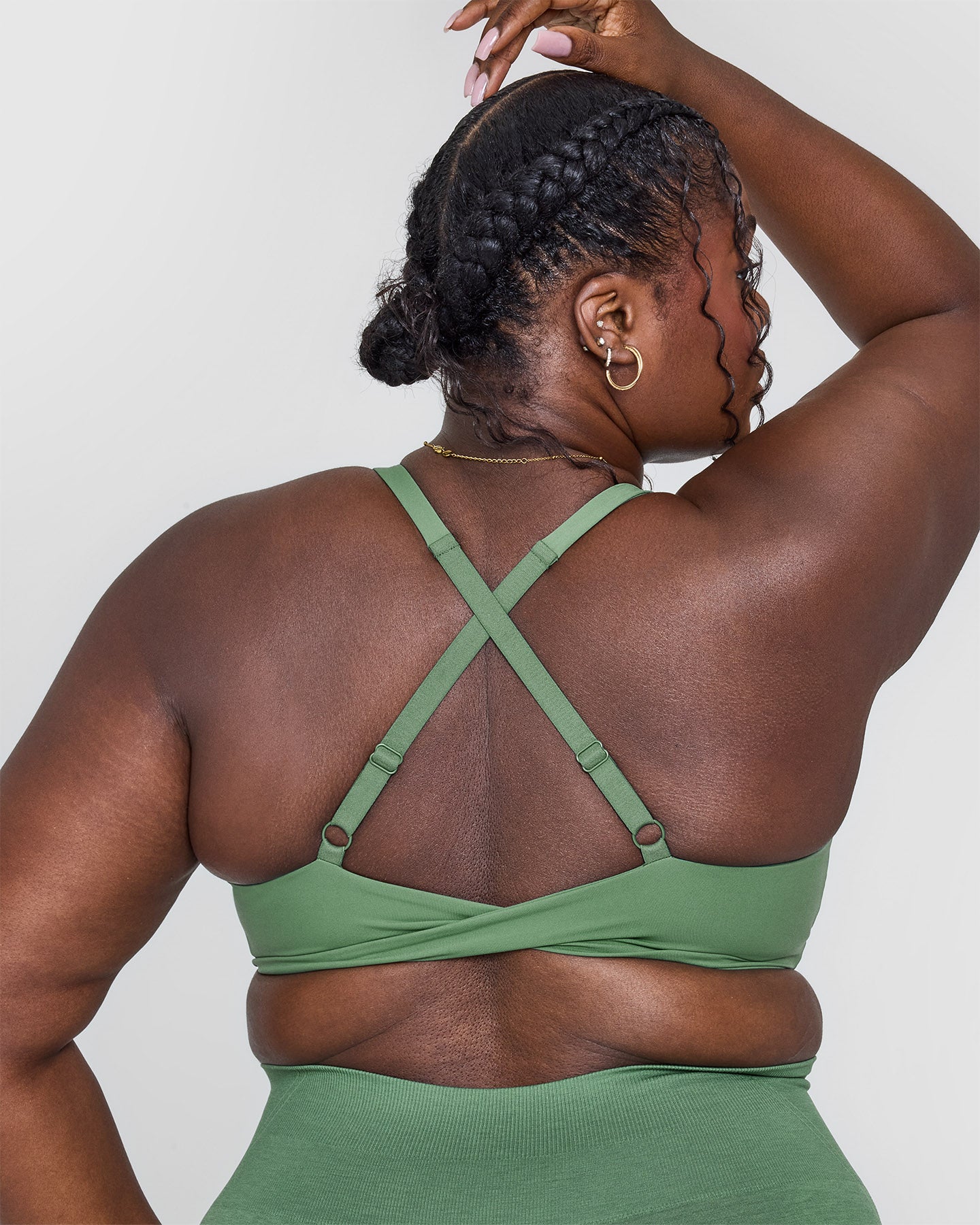 Unified Micro Bralette | Forest Green