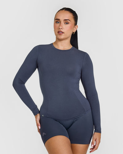 Mellowâ„¢ Soft Long Sleeve Top | True Blue