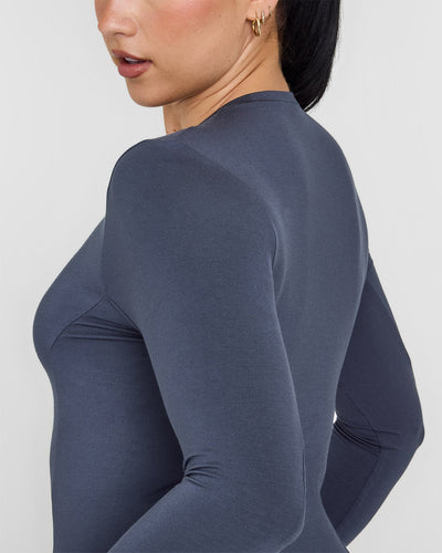 Mellowâ„¢ Soft Long Sleeve Top | True Blue