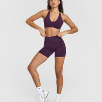 Unified Micro Bralette | Blackberry Purple