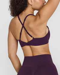 Unified Micro Bralette | Blackberry Purple