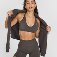 Unified Micro Bralette | Deep Taupe