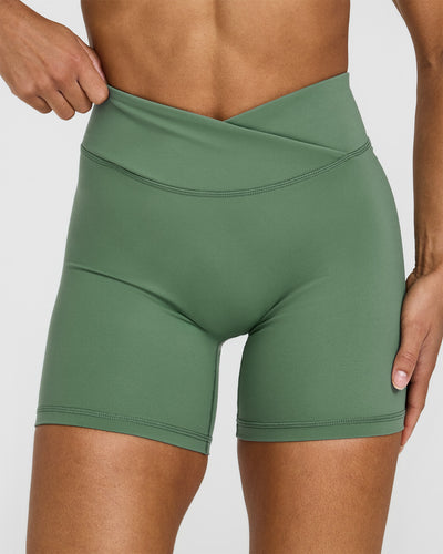 Unified Wrap Shorts 6" | Forest Green