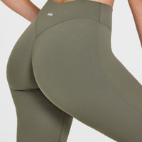 SoftMotion™ Flared Bottoms with White Logo | Alpine Green