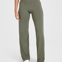 SoftMotion™ Straight Leg Bottoms | Alpine Green