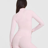 SoftMotion™ Jacket with White Logo | Ballet Pink