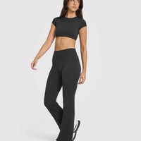 SoftMotion™ Flared Bottoms | Soft Black