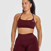 Everyday Cross Over Bralette | Rosewood