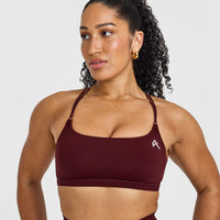 Everyday Cross Over Bralette | Rosewood
