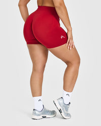 Effortless Seamless Shorts | Toasted Red