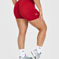 Effortless Seamless Shorts | Toasted Red