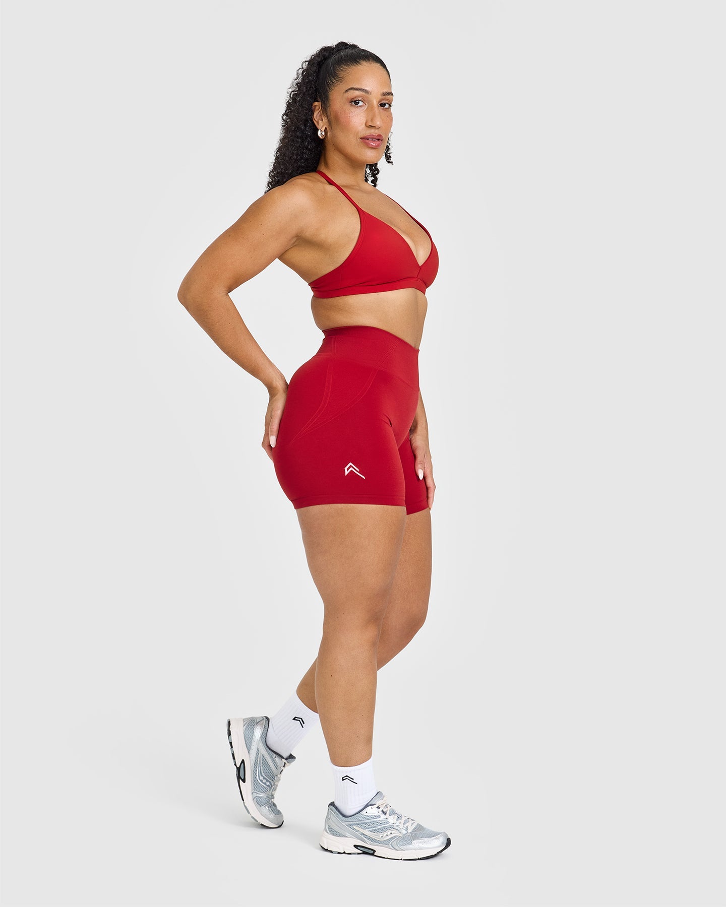 Effortless Seamless Shorts | Toasted Red